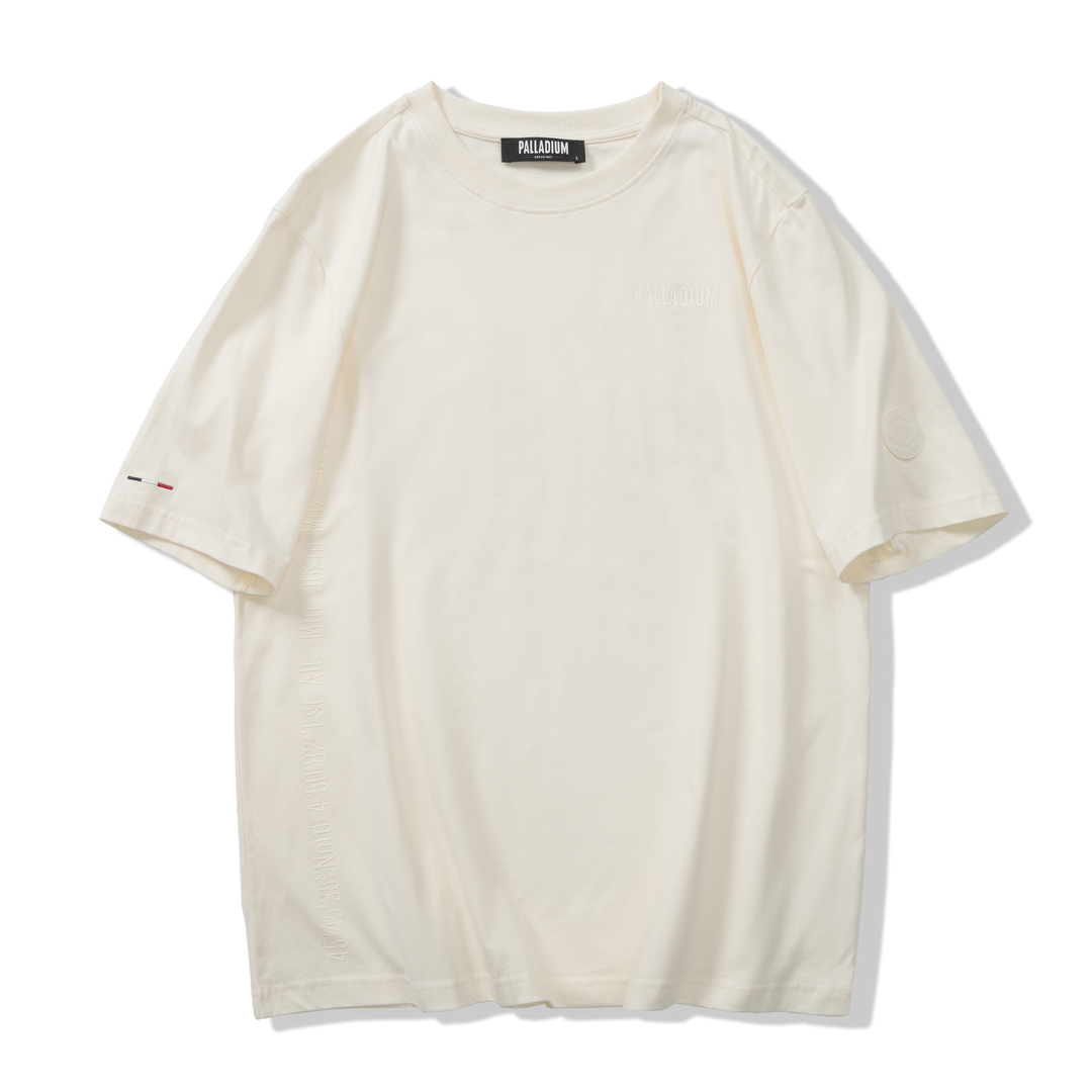 S/S TEE LYON MAP STAR WHITE