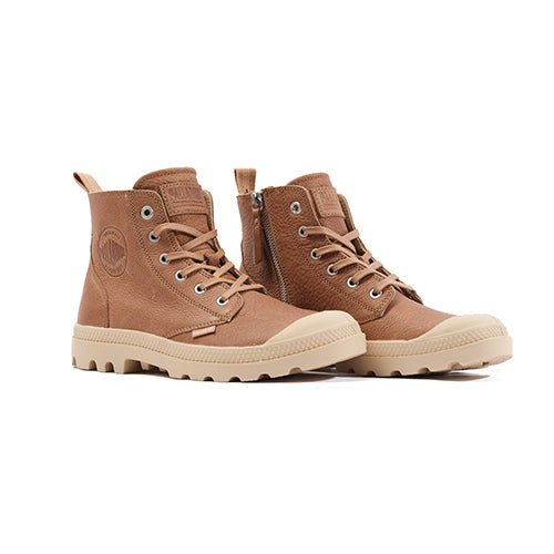 PAMPA HI ZIP LTH ESS NUDE BROWN