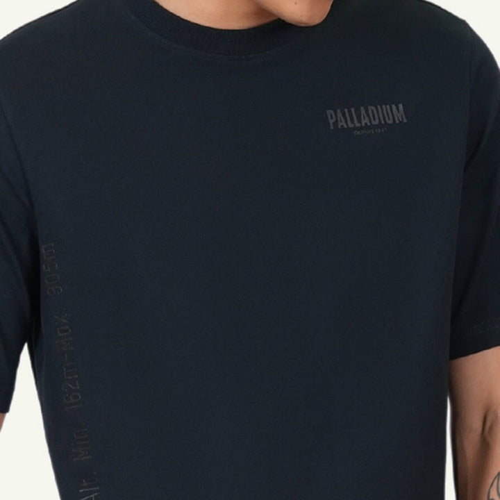 S/S TEE LYON MAP UNISEX'S T-SHIRT ANTHRACITE