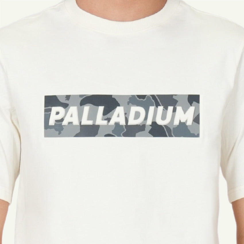S/S TEE CAMO BANNER MEN'S T-SHIRT STAR WHITE