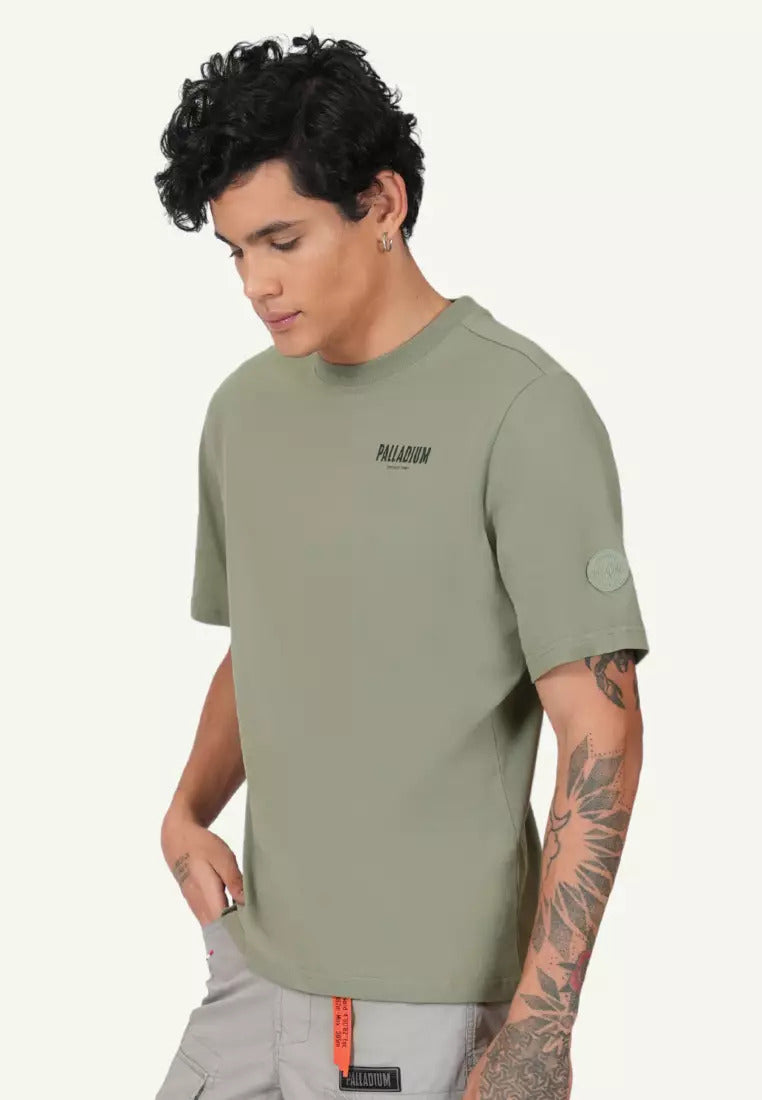 S/S TEE LYON MAP VETIVER