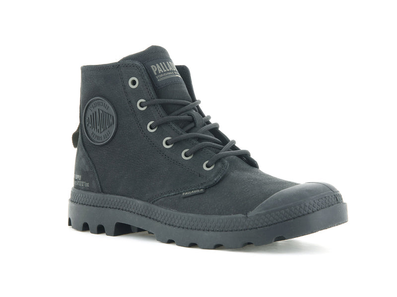 PAMPA HI SUPPLY LEATHER BLACK