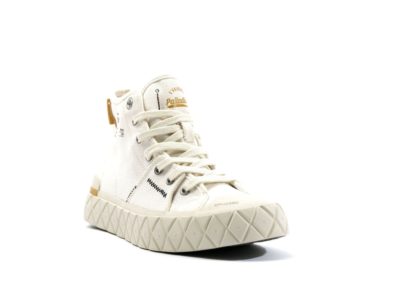 PALLA ACE CHUKKA WORKWEAR CREAM WHITE