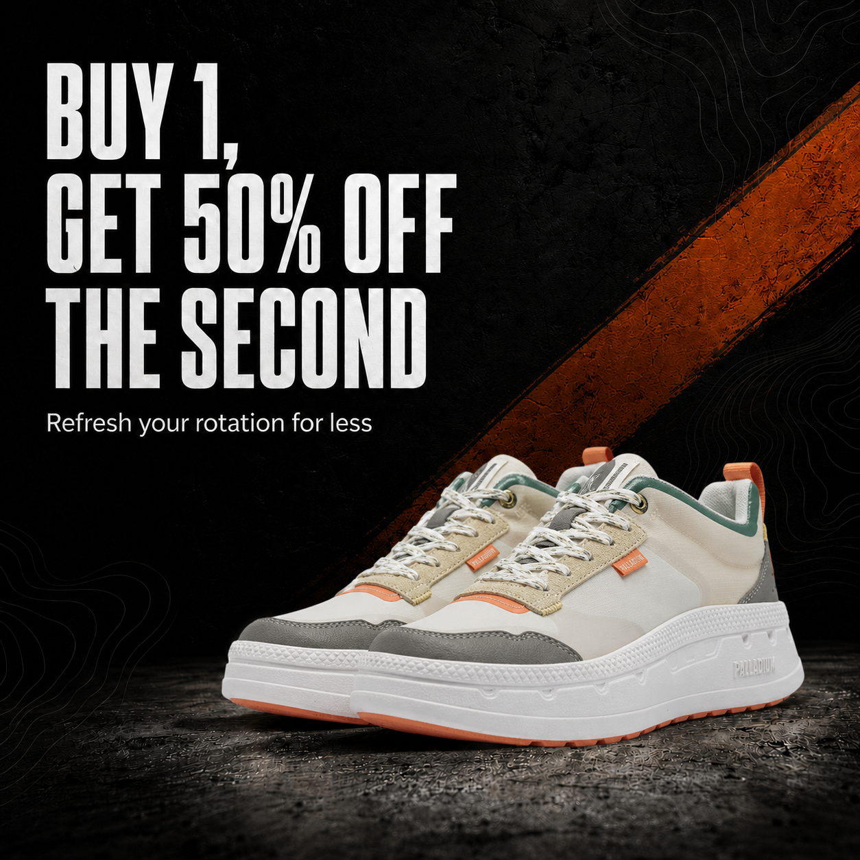 BUY 1 GET 50 % ON SECOND