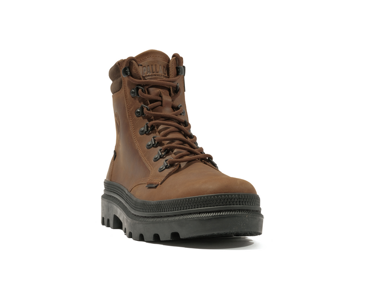 Pallatrooper Hkr Lth Beeswax Brown 08895-214