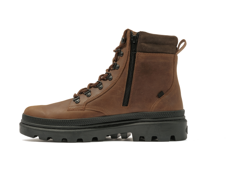 Pallatrooper Hkr Lth Beeswax Brown 08895-214