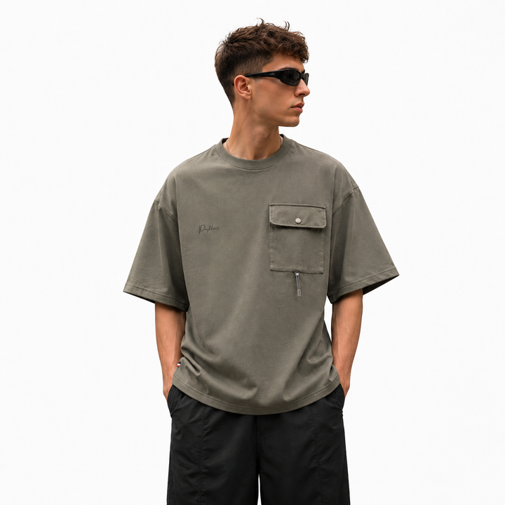 T-Shirt  Utility Tea Leaf