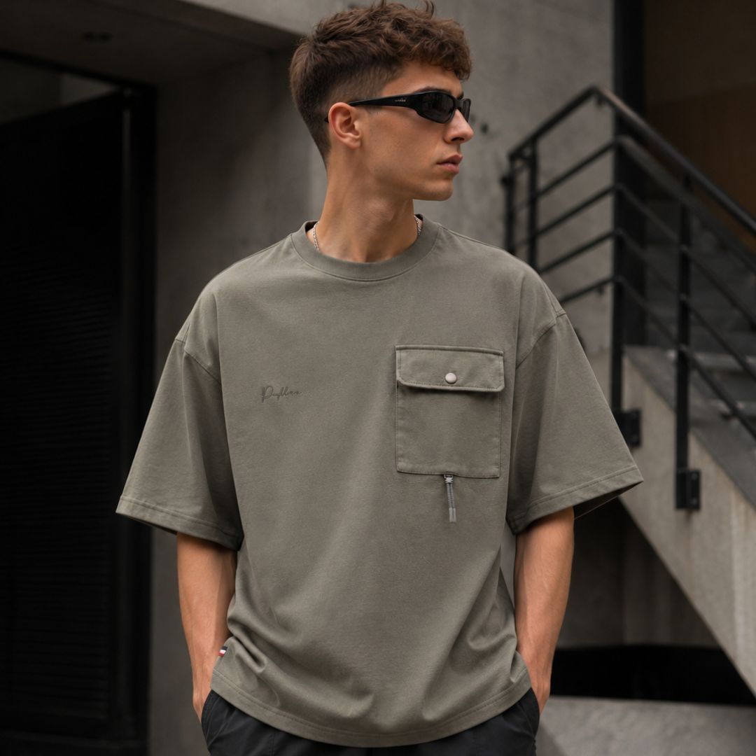 T-Shirt  Utility Tea Leaf 1010152-367