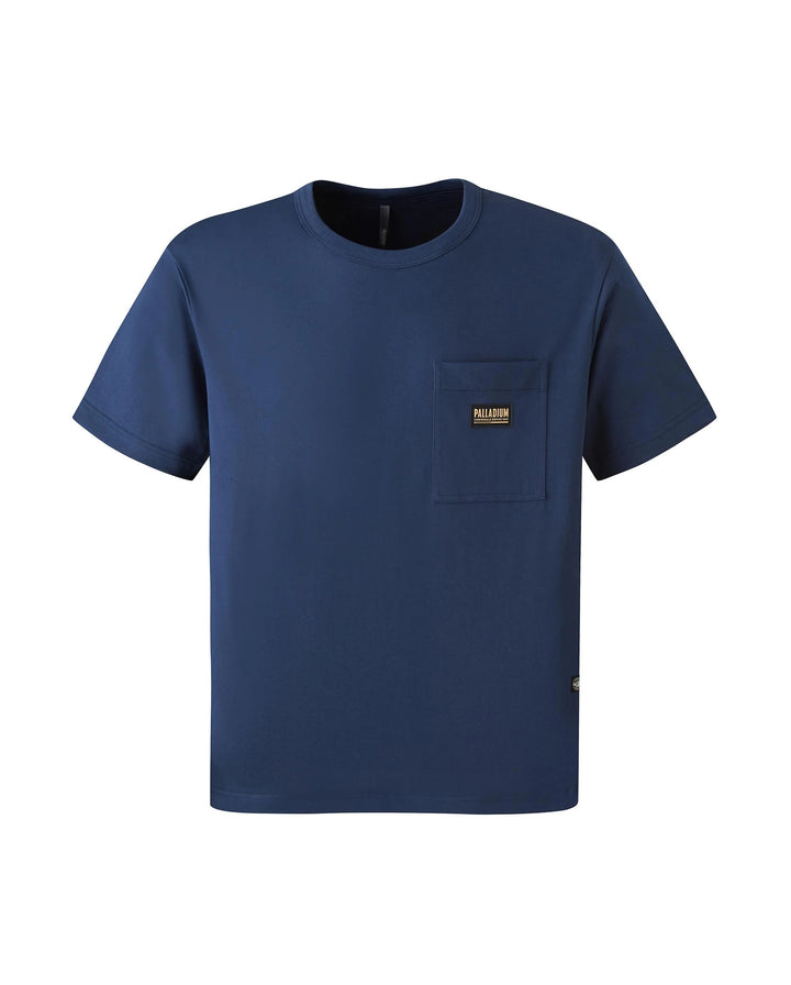 MEN'S PALLADIUM LOGO POCKET T-SHIRT OMBRE BLUE