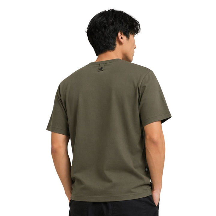 M Pocket T Sslv 01 Olive Green T-Shirt