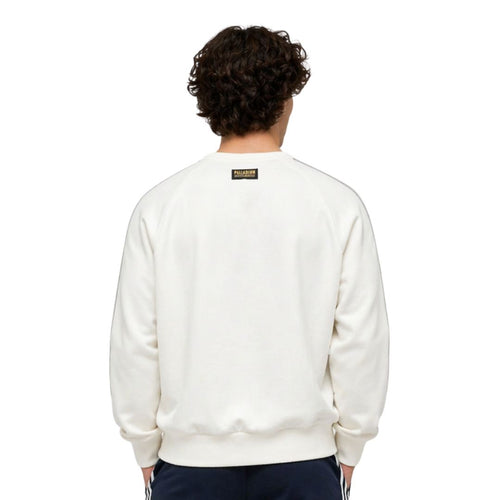 Men'S Vintage Palladium Logo Sweatshirt Creamy White 1011726-026