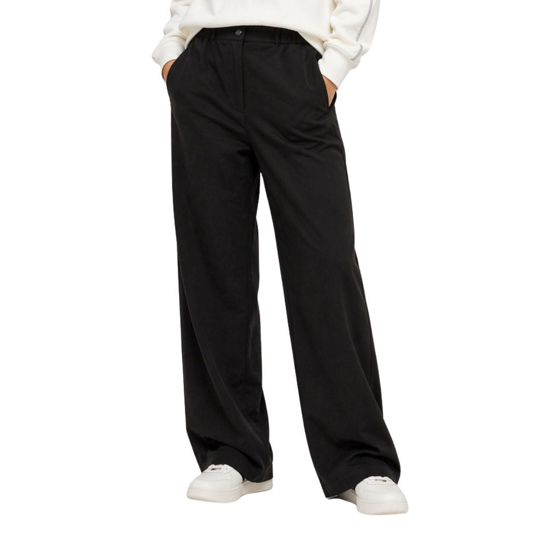 Women'S Wide-Leg Pants Black
