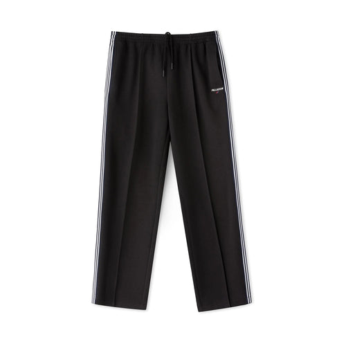 Men'S Logo Side Stripes Color Blocks Pants Black       1011727-008