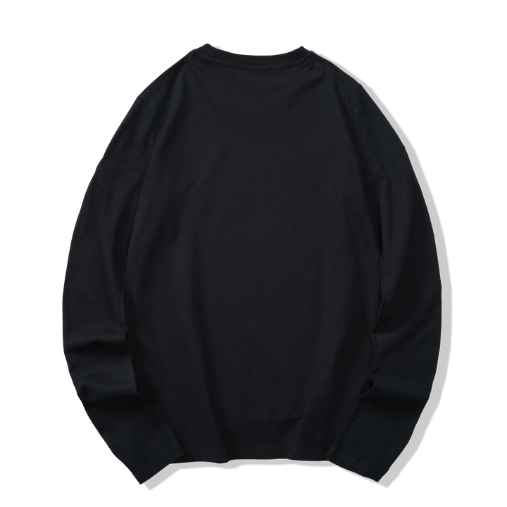 L/S TEE GPS PRINT ANTHRACITE