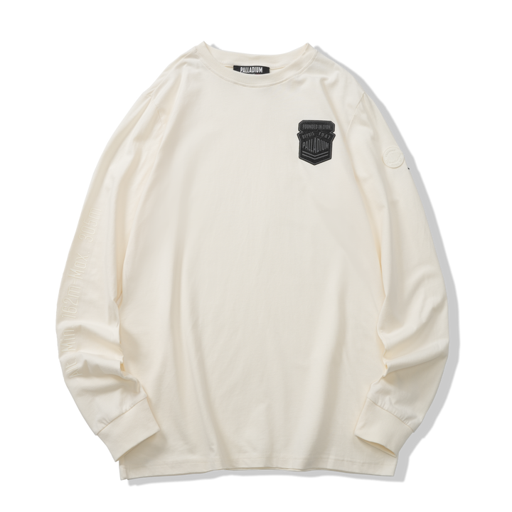 L/S TEE GPS PRINT WOMEN'S SWEATSHIRT STAR WHITE