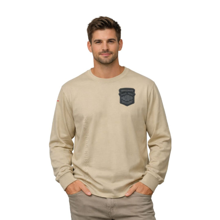 L/S Tee Gps Print Eucaliptus 108359-357