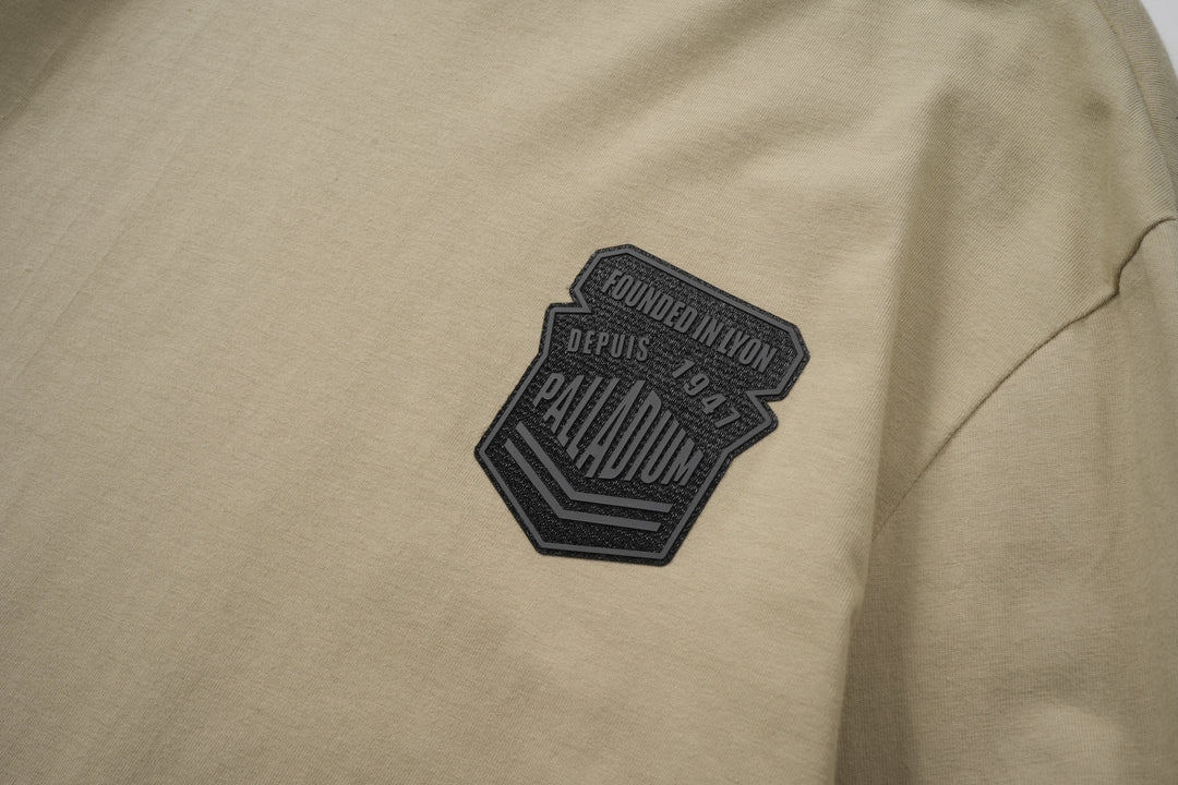 L/S TEE GPS PRINT EUCALIPTUS