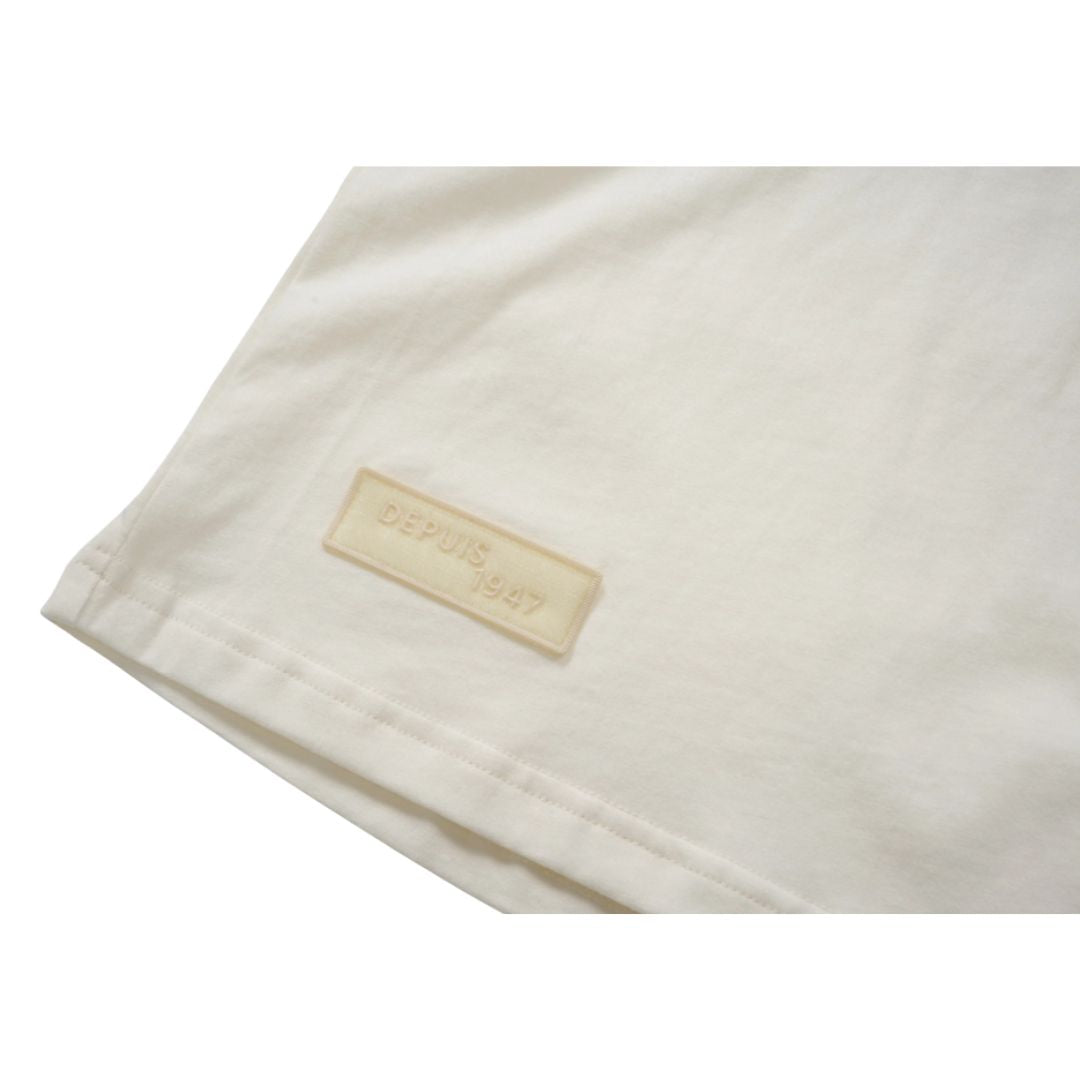 L/S Tee Slv Logo Print Star White 108458-116