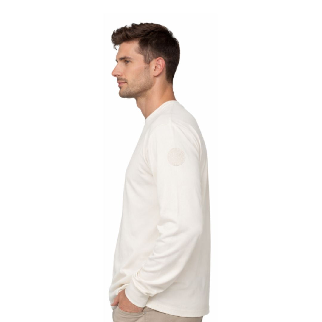 L/S Tee Slv Logo Print Star White 108458-116