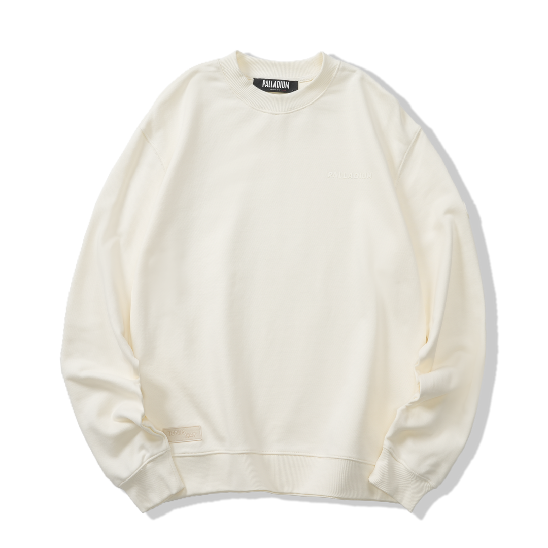 SWEAT SHIRT LOGO STAR WHITE