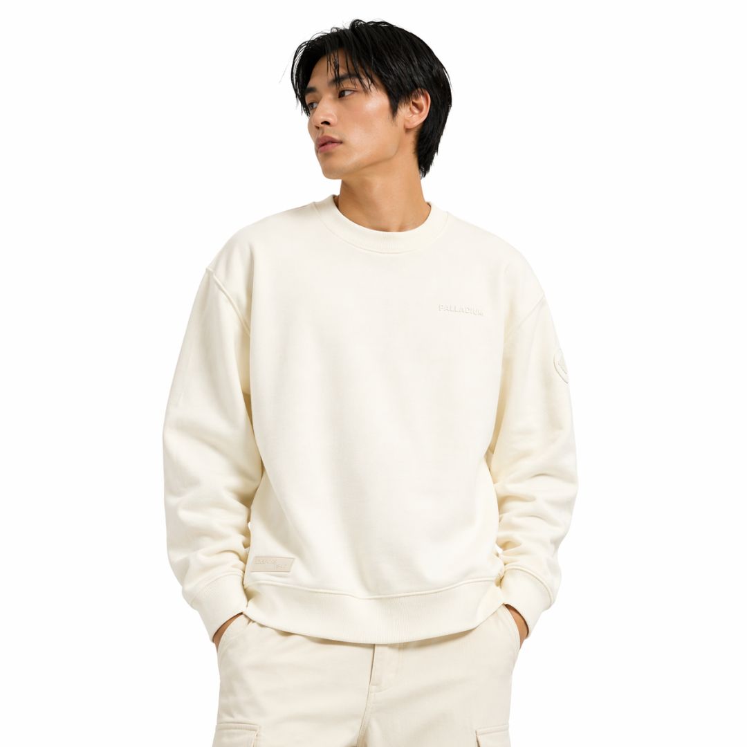 Sweat Shirt Logo Star White 108459-116
