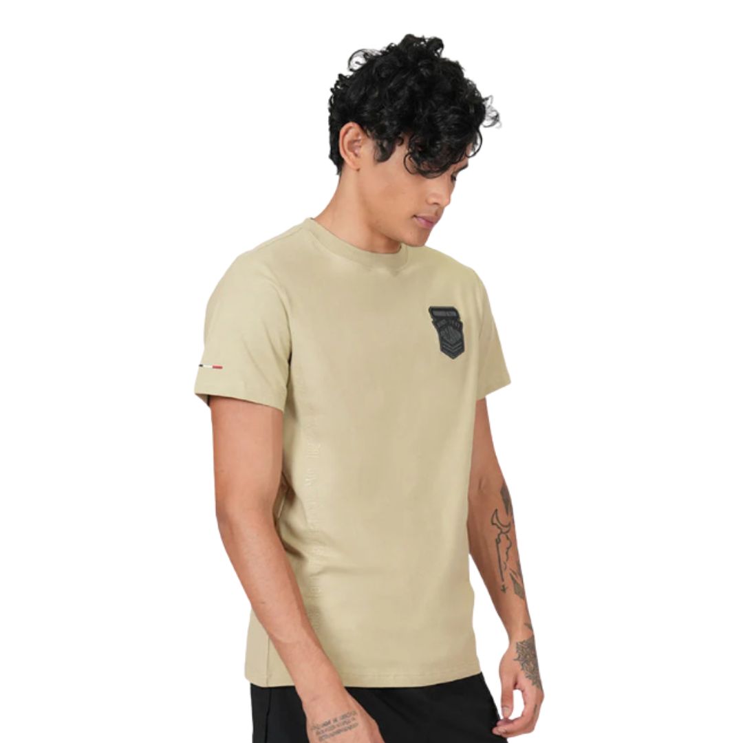 S/S Tee Avn Patch Men'S T-Shirt Eucaliptus 108476-357