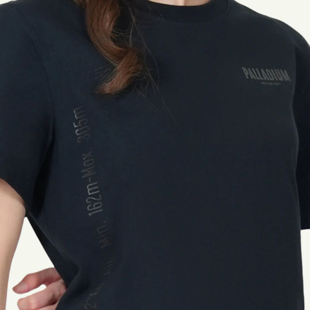 S/S Tee Lyon Map Unisex'S T-Shirt Anthracite 108477-009