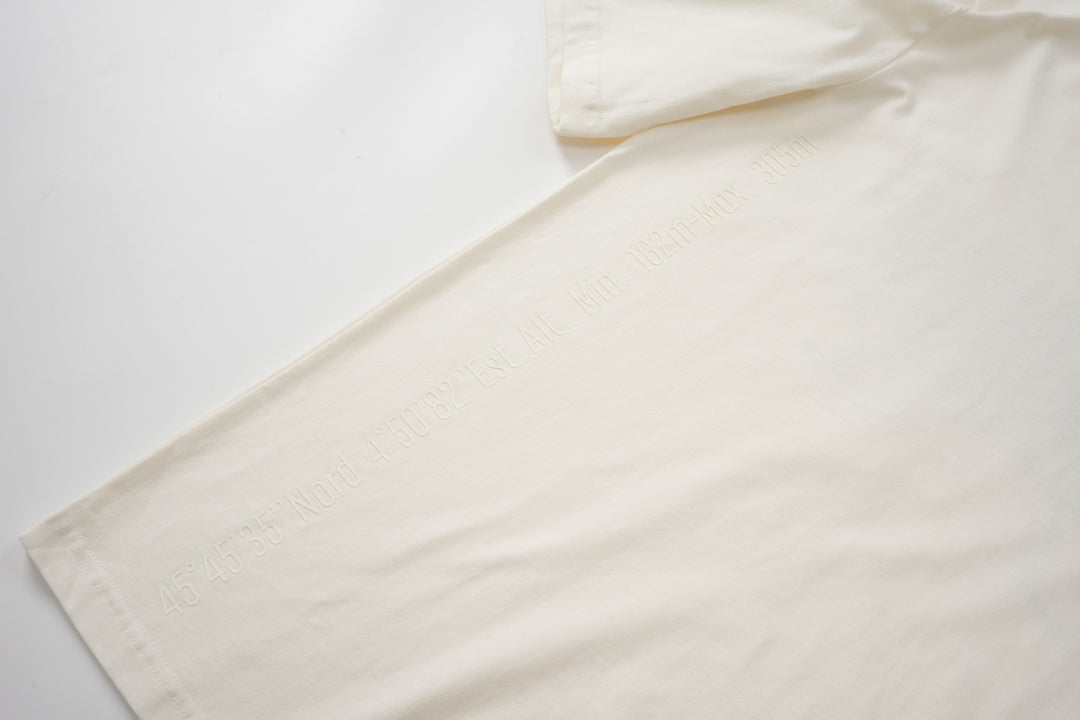 S/S TEE LYON MAP STAR WHITE