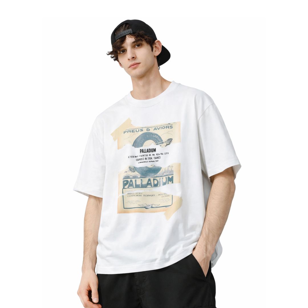 Ht Tee Print Vintage Star White 109295-100
