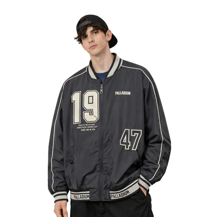 Mt Rev Varsity Jkt M Anthracite 109304-009