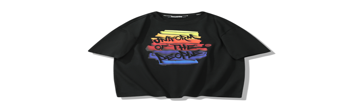 Mt Tee Print Rainbow 109314-009