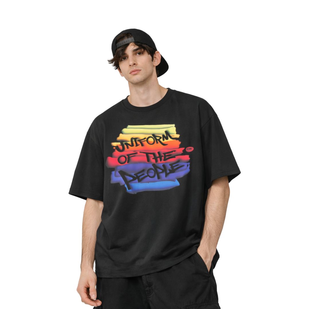 Mt Tee Print Rainbow 109314-009