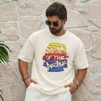 Mt Tee Print Rainbow White 109314-116