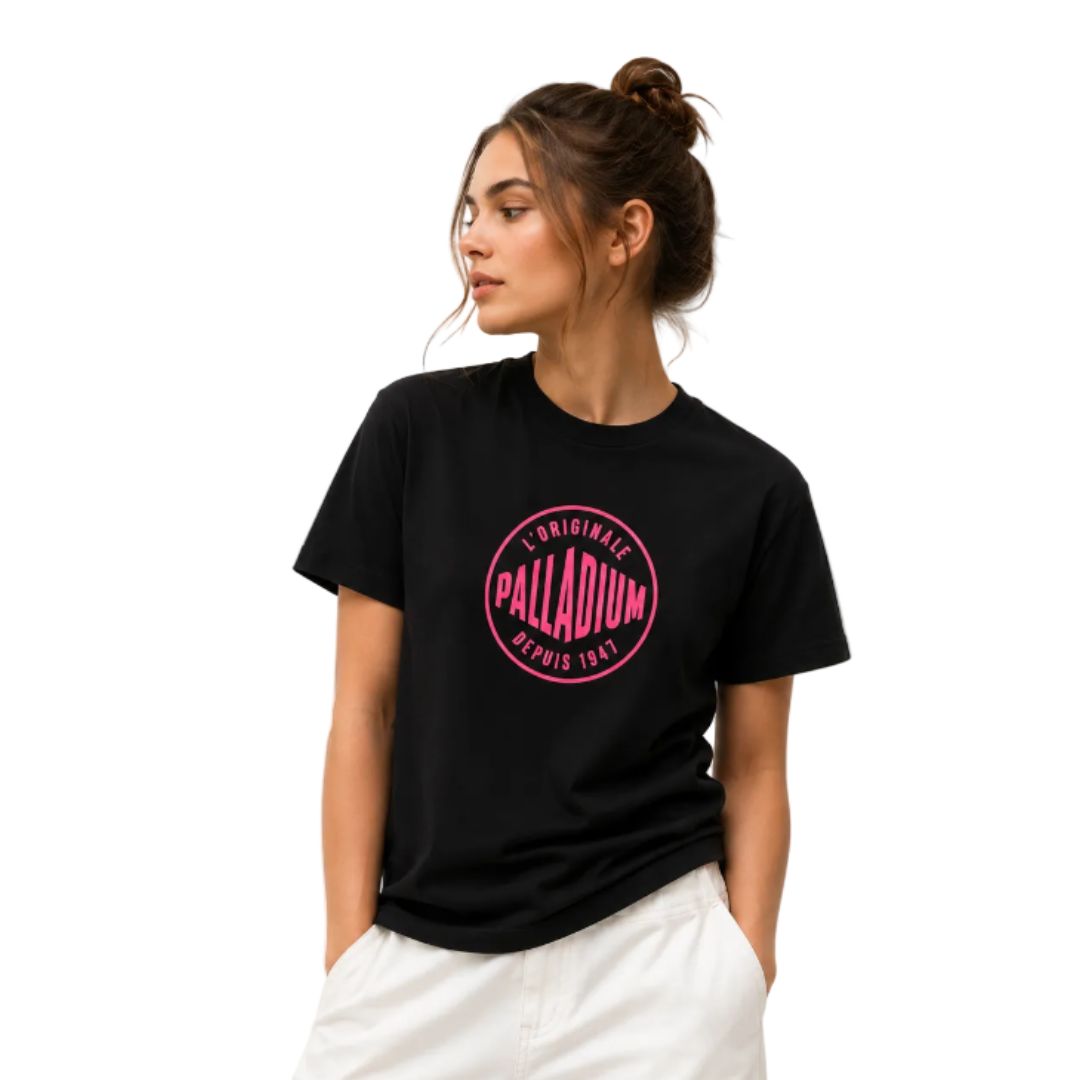 Palladium France Logo Cotton T-Shirt -1710934-008