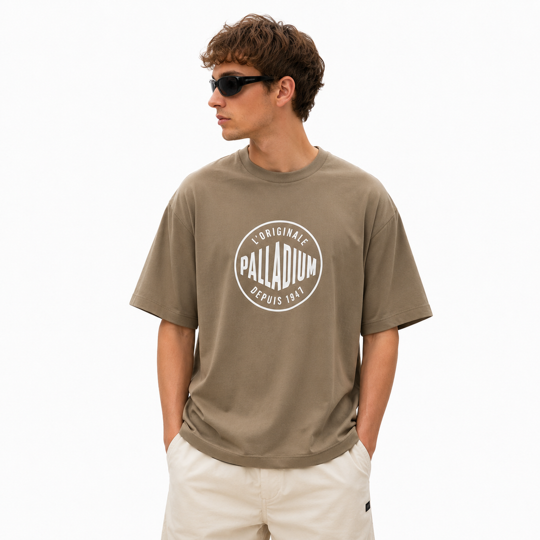 Unisex Palladium France Logo Cotton T-Shirt