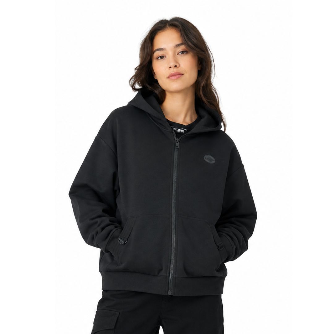 Ht Zip Hoodie Scratch Print Black 179296-009