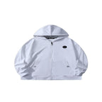 Ht Zip Hoodie Scratch Print White 179296-100