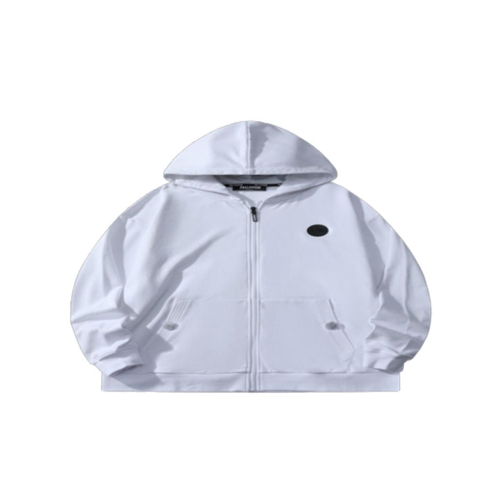 Ht Zip Hoodie Scratch Print White 179296-100