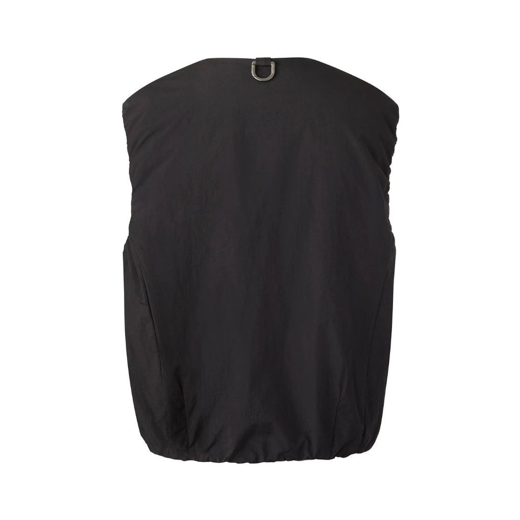Water Repellent Reversible Padded Vest Jacket Black 1911713-008