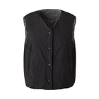 Water Repellent Reversible Padded Vest Jacket Black 1911713-008