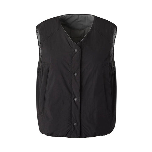 Water Repellent Reversible Padded Vest Jacket Black 1911713-008