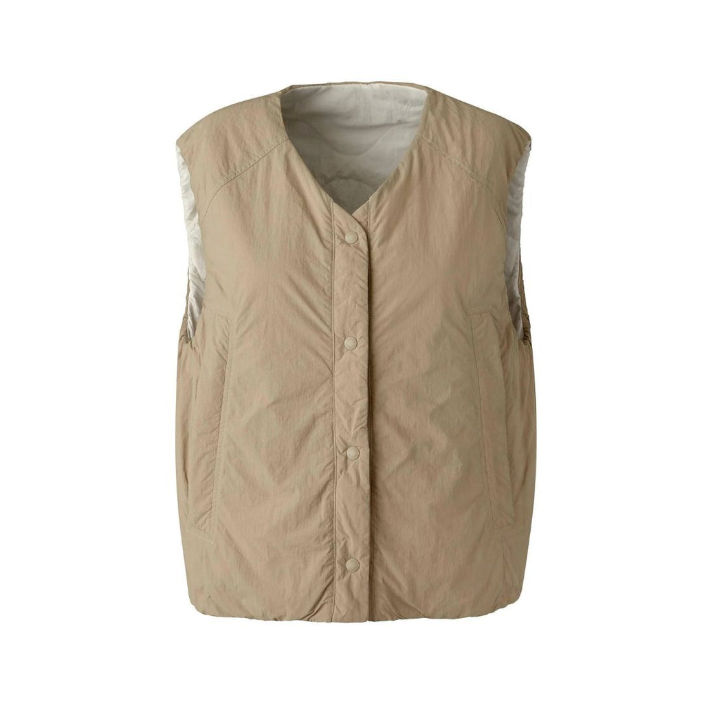 Water Repellent Reversible Padded Vest -1911713-257
