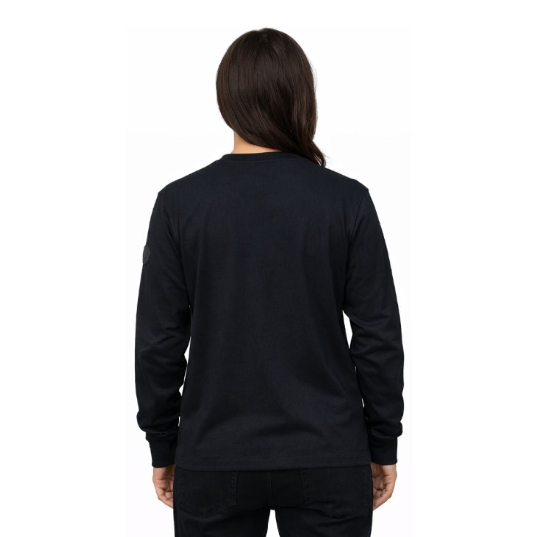 L/S Tee Gps Print Anthracite Women 198359-009