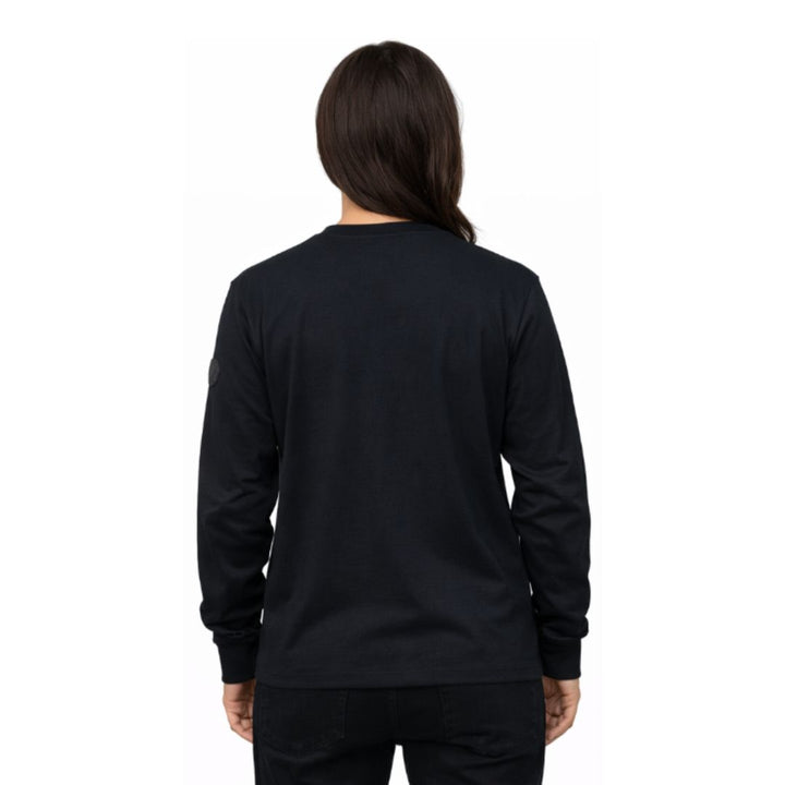 L/S Tee Gps Print Anthracite Women 198359-009
