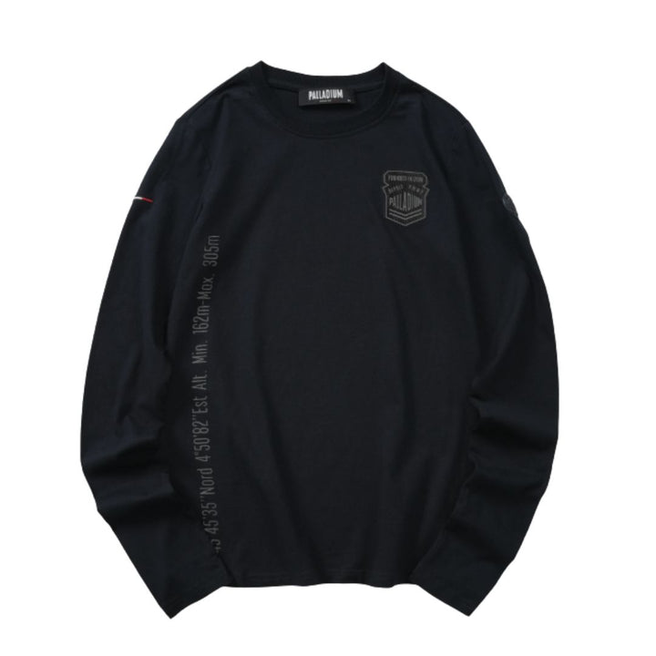 L/S Tee Gps Print Anthracite Women 198359-009