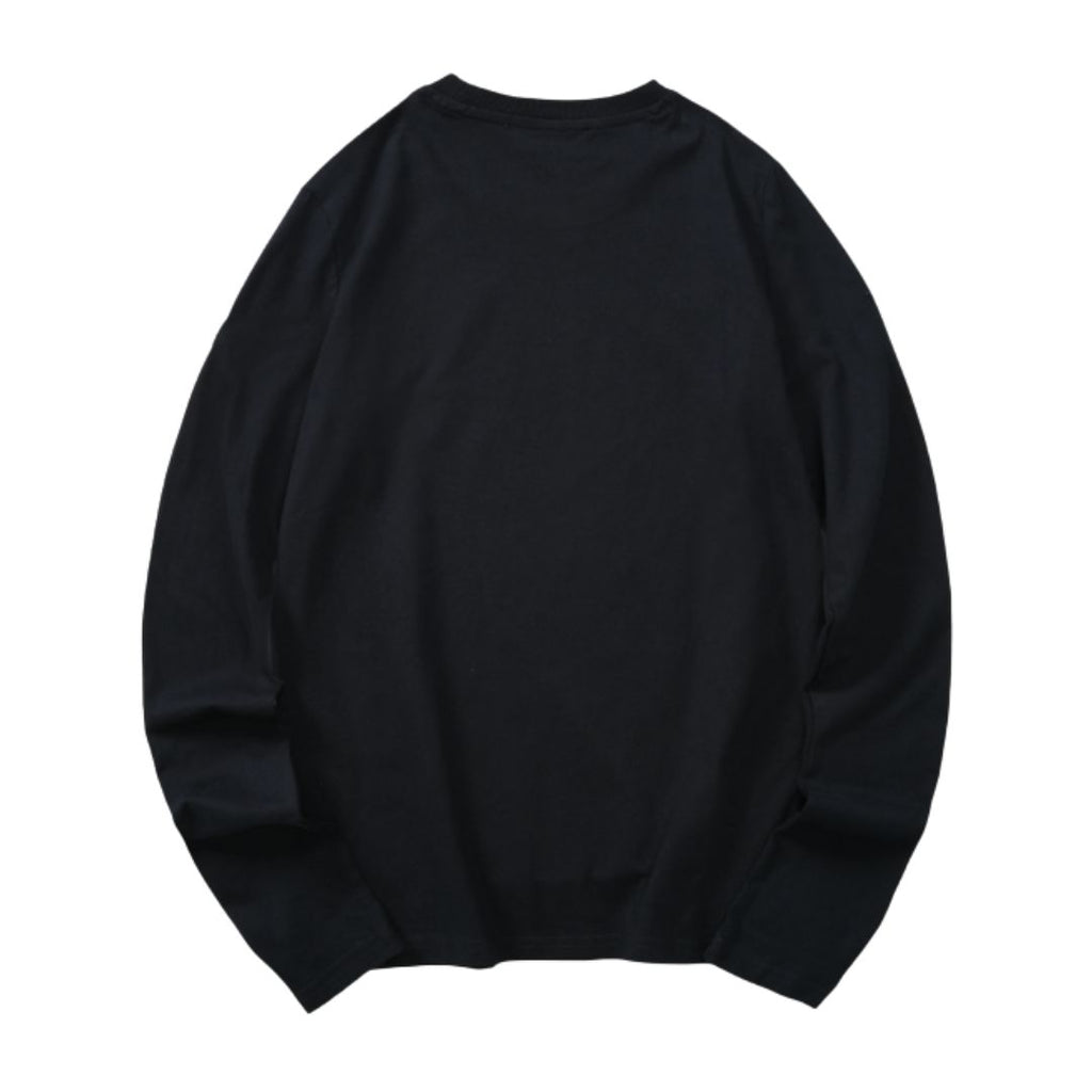L/S Tee Gps Print Anthracite Men 108359-009