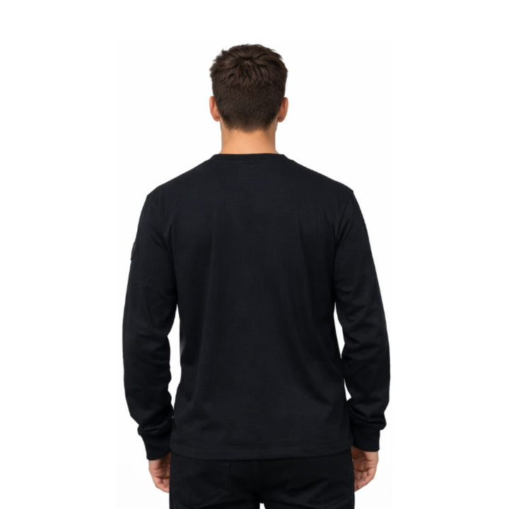 L/S Tee Gps Print Anthracite Men 108359-009