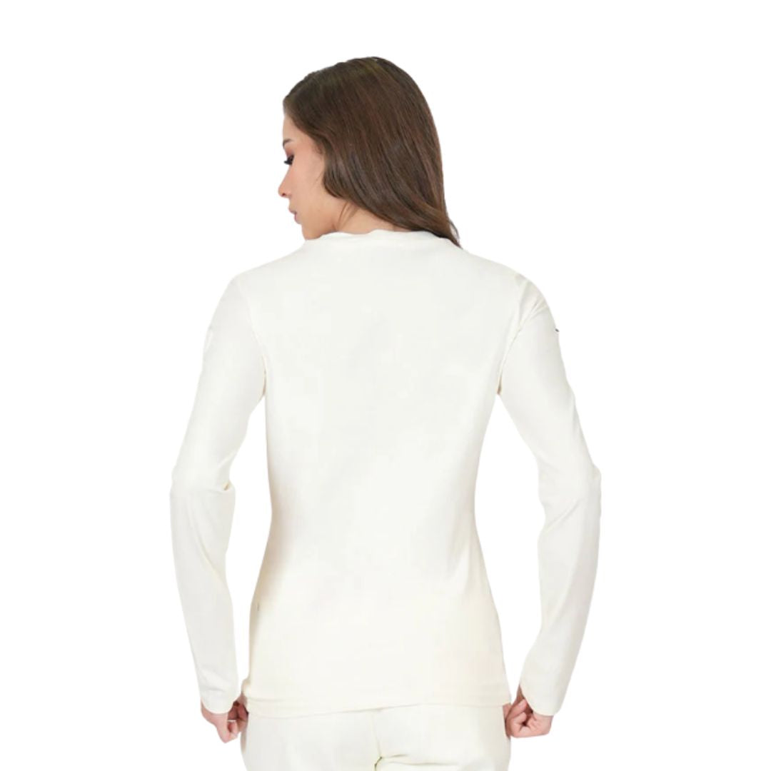 L/S Tee Gps Print Women'S Sweatshirt Star White 198359-116