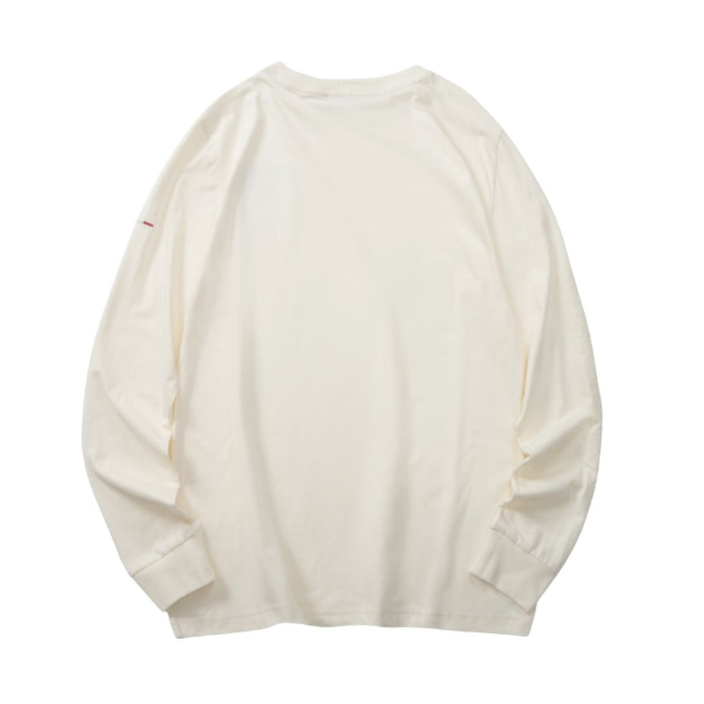 L/S Tee Gps Print Women'S Sweatshirt Star White 198359-116