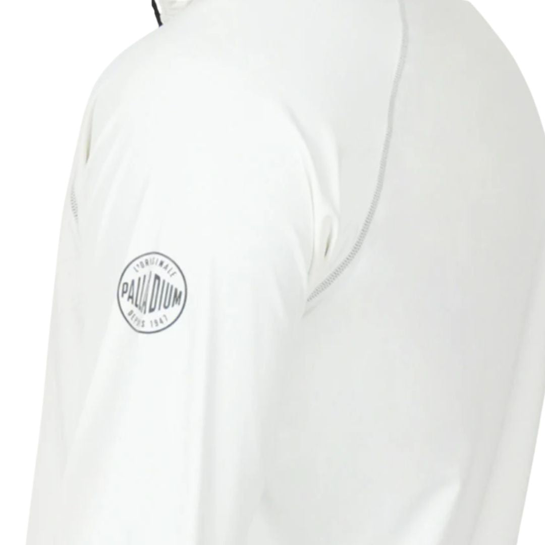 L/S Tee Half Zip Men'S Jacket Star White 108449-116
